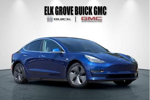 Deep Blue Metallic 2018 Tesla Model 3 Long Range