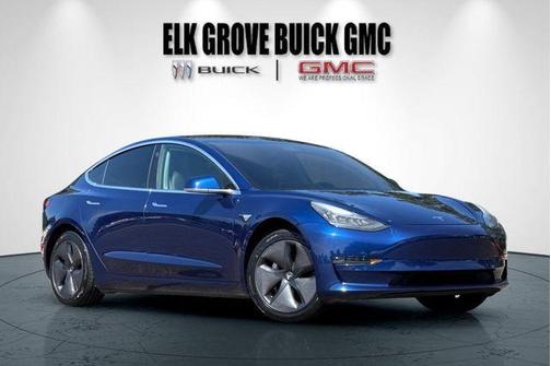 Deep Blue Metallic 2018 Tesla Model 3 Long Range