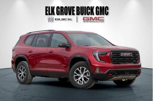 Volcanic Red 2026 GMC Acadia AT4