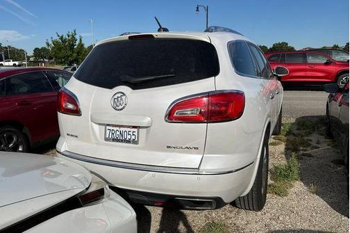 White Frost Tri-Coat 2016 Buick Enclave Leather