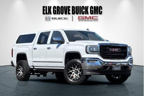 Summit White 2018 GMC Sierra 1500 SLT