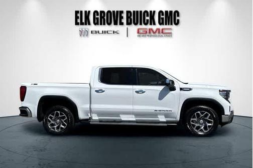 Summit White 2023 GMC Sierra 1500 SLT