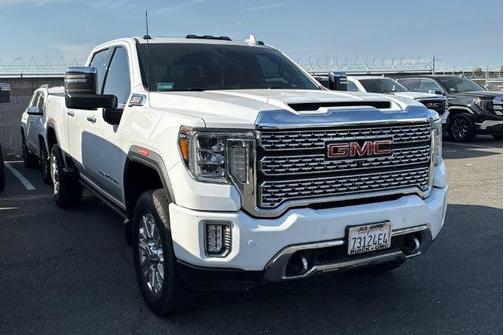 Summit White 2021 GMC Sierra 2500 Denali