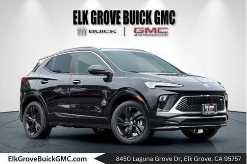 Ebony Twilight Metallic 2026 Buick Encore GX Sport Touring