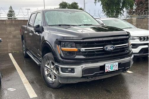 Black Metallic 2024 Ford F-150 XLT