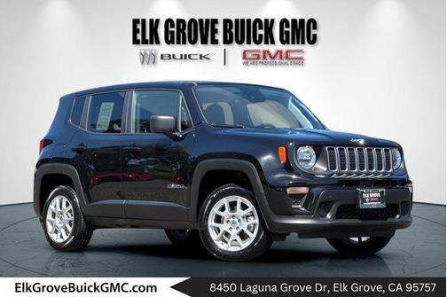 Black Clearcoat 2023 Jeep Renegade Latitude