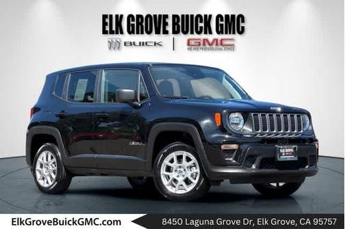 Black Clearcoat 2023 Jeep Renegade Latitude