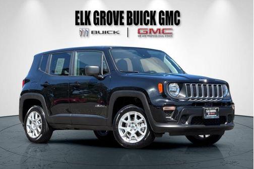 Black Clearcoat 2023 Jeep Renegade Latitude