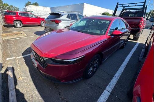 Radiant Red Metallic 2024 Honda Accord EX