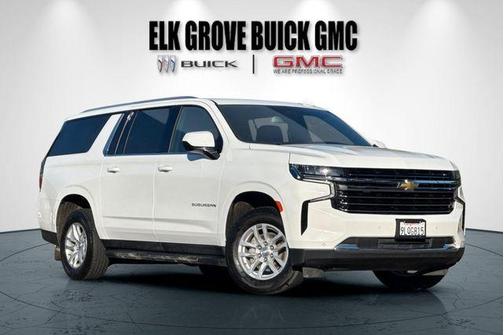 Summit White 2024 Chevrolet Suburban LT