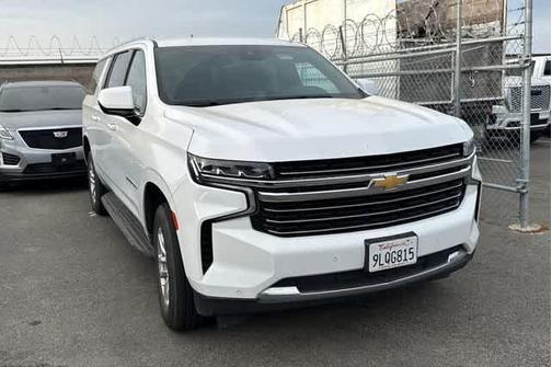 Summit White 2024 Chevrolet Suburban LT