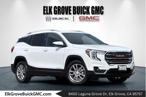 Summit White 2024 GMC Terrain SLT