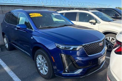 Opulent Blue Metallic 2023 Cadillac XT6 Luxury AWD