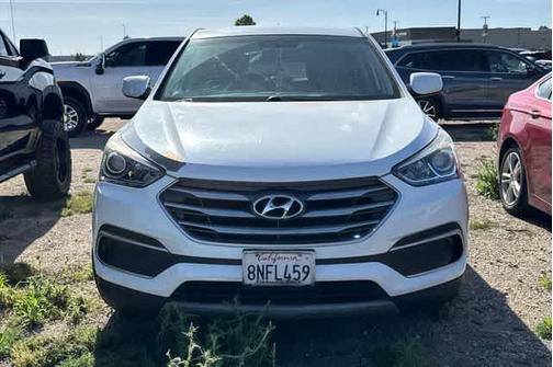 Frost White Pearl 2018 Hyundai Santa Fe Sport 2.4L