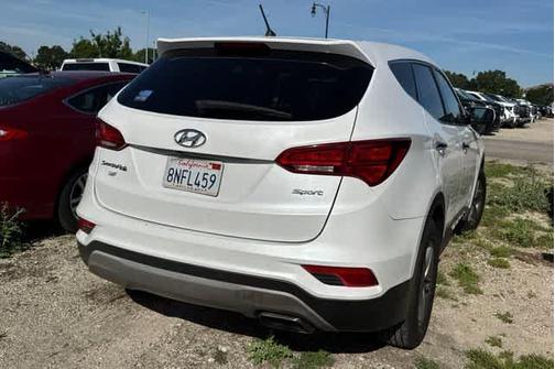 Frost White Pearl 2018 Hyundai Santa Fe Sport 2.4L