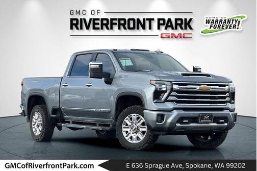 Sterling Gray Metallic 2024 Chevrolet Silverado 3500 High Country