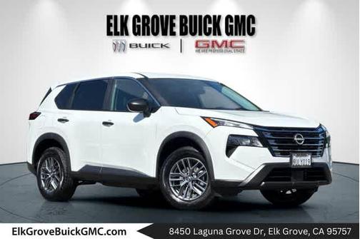 Glacier White 2024 Nissan Rogue S