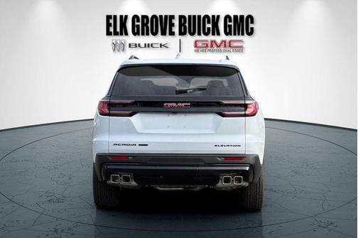 Glacier White 2026 GMC Acadia Elevation