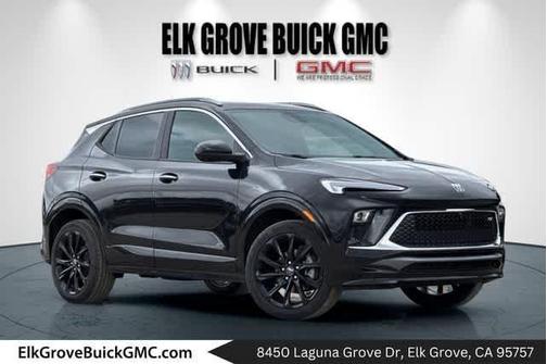Ebony Twilight Metallic 2026 Buick Encore GX Sport Touring