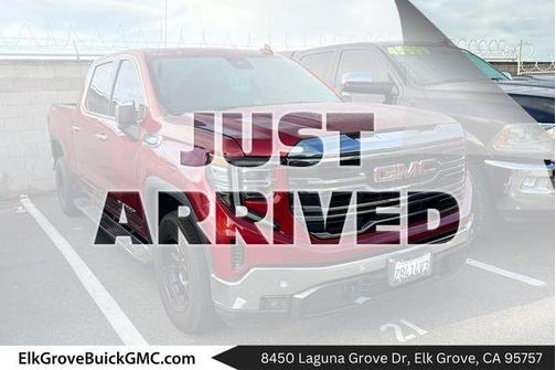 Volcanic Red 2023 GMC Sierra 1500 SLT