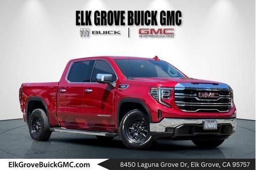 Volcanic Red 2023 GMC Sierra 1500 SLT