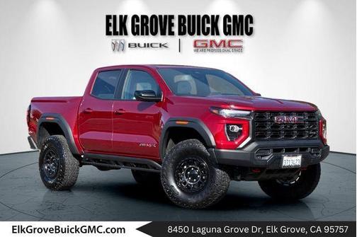 Volcanic Red 2024 GMC Canyon AT4X