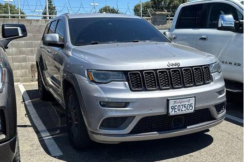 Billet Silver Metallic Clearcoat 2021 Jeep Grand Cherokee Overland