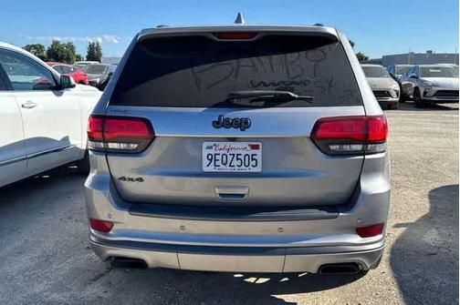 Billet Silver Metallic Clearcoat 2021 Jeep Grand Cherokee Overland