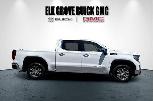 Summit White 2025 GMC Sierra 1500 SLT