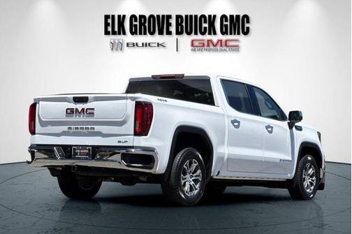 Summit White 2025 GMC Sierra 1500 SLT