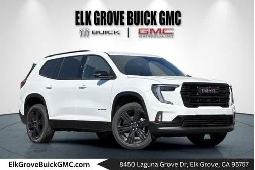 Summit White 2026 GMC Acadia Elevation