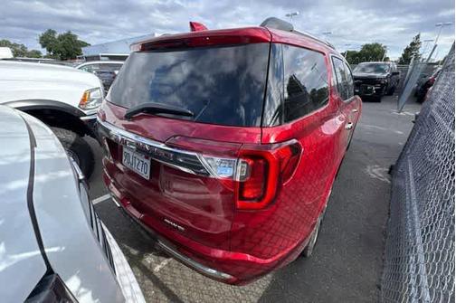 Volcanic Red 2023 GMC Acadia Denali