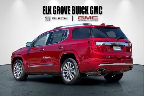 Volcanic Red 2023 GMC Acadia Denali