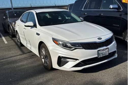 Snow White Pearl 2020 Kia Optima LX