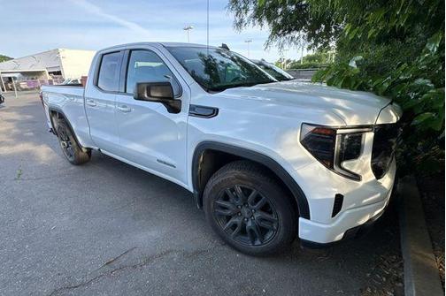 Summit White 2023 GMC Sierra 1500 Elevation