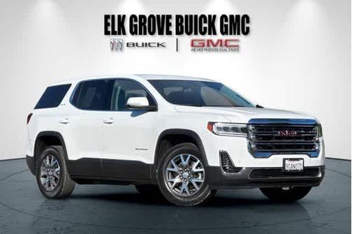 Summit White 2023 GMC Acadia SLE