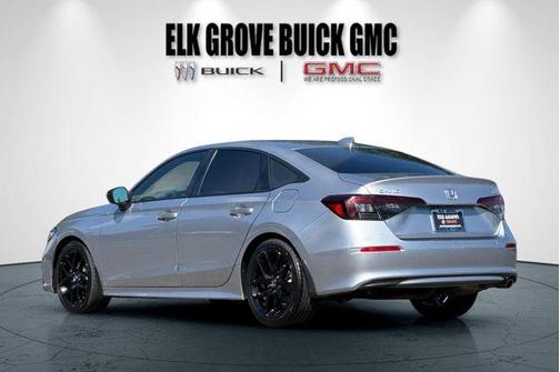 Solar Silver Metallic 2025 Honda Civic Sport