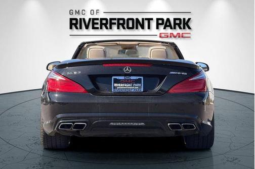 Obsidian Black Metallic 2015 Mercedes-Benz SL-Class SL 63 AMG