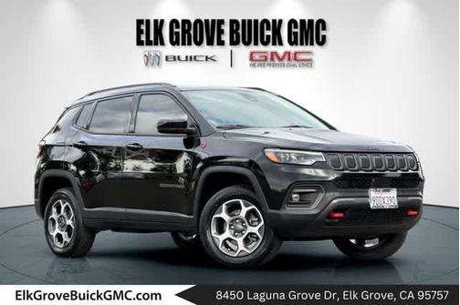 Diamond Black 2022 Jeep Compass Trailhawk