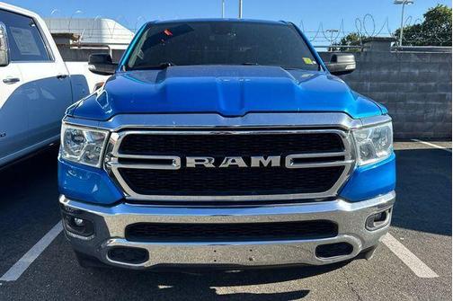 Hydro Blue Pearlcoat 2021 RAM 1500 Big Horn