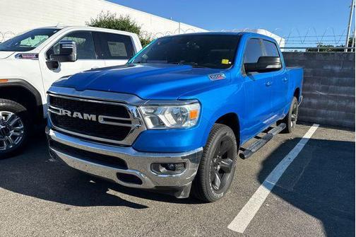Hydro Blue Pearlcoat 2021 RAM 1500 Big Horn