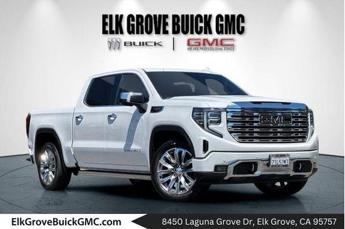 White Frost Tri-Coat 2022 GMC Sierra 1500 Denali