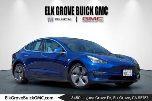 Deep Blue Metallic 2020 Tesla Model 3 Long Range