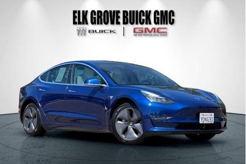 Deep Blue Metallic 2020 Tesla Model 3 Long Range
