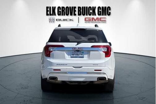 White Frost Tri-Coat 2023 GMC Acadia Denali