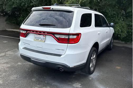 Bright White Clearcoat 2015 Dodge Durango Limited