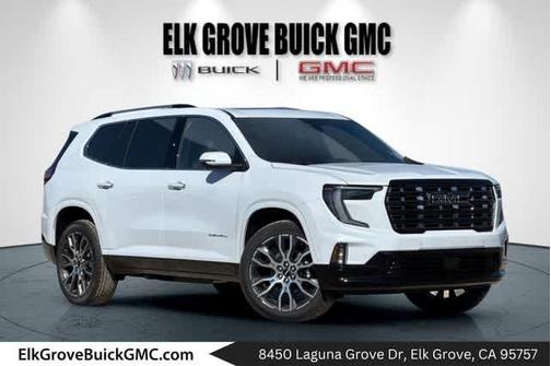 Glacier White 2026 GMC Acadia DENALI ULTIMATE