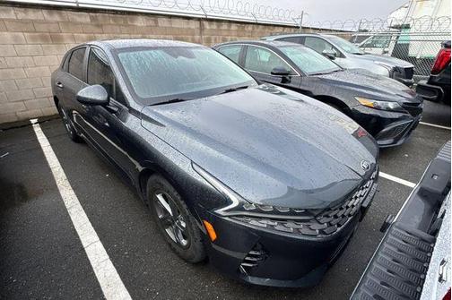 Gravity Gray 2021 Kia K5 LXS