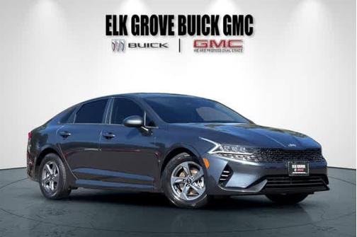 Gravity Gray 2021 Kia K5 LXS