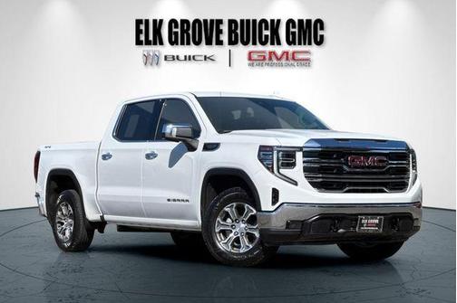 Summit White 2024 GMC Sierra 1500 SLT